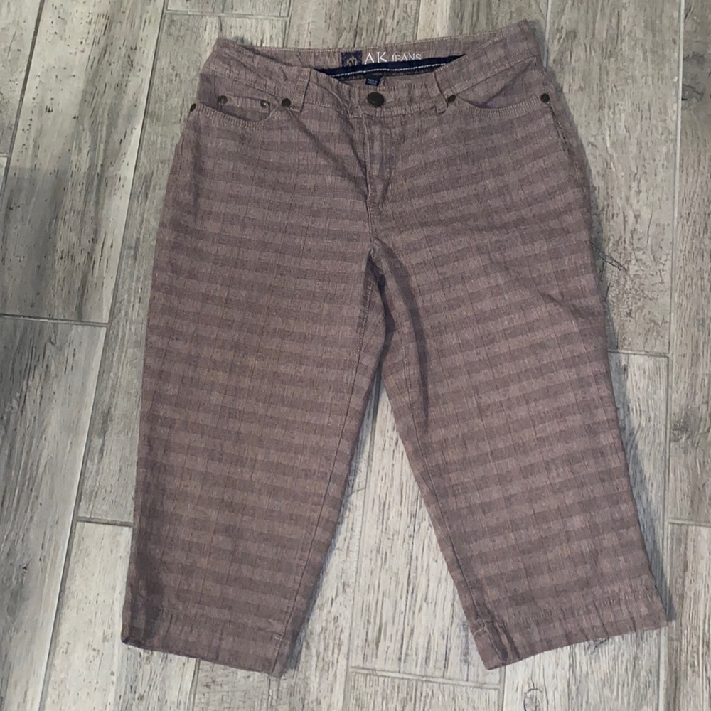 Anne Klein plaid shorts